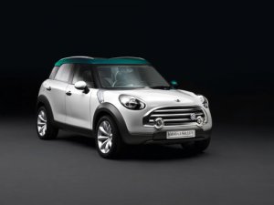 Mini Cooper Crossover Concept Car Poster Print on 10 mil Archival Satin Paper 20" x 15"