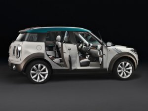 Mini Cooper Crossover Concept Car Poster Print on 10 mil Archival Satin Paper 20" x 15"