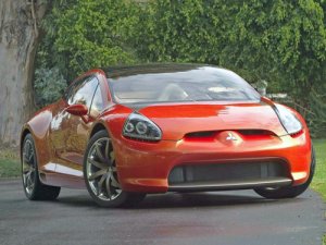 Mitsubishi Eclipse Concept E Car Poster Print on 10 mil Archival Satin Paper 16" x 12"