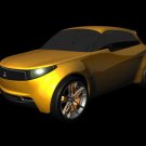 Mitsubishi CT Concept Car Poster Print on 10 mil Archival Satin Paper 16" x 12"