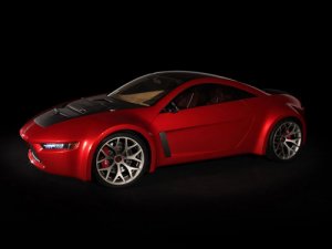 Mitsubishi RA Concept Car Poster Print on 10 mil Archival Satin Paper 20" x 15"