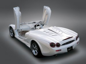 Mitsuoka Orochi Nude Top Concept Car Poster Print on 10 mil Archival Satin Paper 16" x 12"