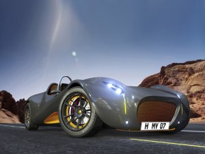 Morey Concept by Felix Runde Industry Car Poster Print on 10 mil Archival Satin Paper 20" x 15"