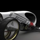 Nissan V2G Concept Design Car Poster Print on 10 mil Archival Satin Paper 16" x 12"