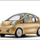 Nissan Nuva Concept Car Poster Print on 10 mil Archival Satin Paper 16" x 12"