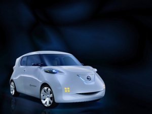 Nissan Townpod Concept Car Poster Print on 10 mil Archival Satin Paper 20" x 15"
