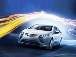 Opel Ampera Concept Car Poster Print on 10 mil Archival Satin Paper 16" x 12"