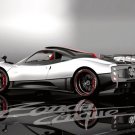 Pagani Zonda Cinque 2009 Car Poster Print on 10 mil Archival Satin Paper 16" x 12"