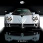 Pagani Zonda F Car Poster Print on 10 mil Archival Satin Paper 16" x 12"