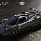 Pagani Zonda R Car Poster Print on 10 mil Archival Satin Paper 16" x 12"