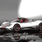 Pagani Zonda Cinque 2009 Car Poster Print on 10 mil Archival Satin Paper 20" x 15"