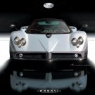 Pagani Zonda F Car Poster Print on 10 mil Archival Satin Paper 20" x 15"