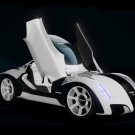 Paulin VR Concept Car Poster Print on 10 mil Archival Satin Paper 20" x 15"