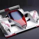 Peugeot 908 V12 HDi DPFS Car Poster Print on 10 mil Archival Satin Paper 16" x 12"