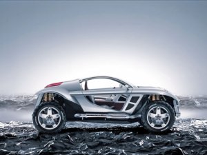 Peugeot Hoggar Concept Car Poster Print on 10 mil Archival Satin Paper 16" x 12"