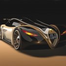 Peugeot 4002 Concept Car Poster Print on 10 mil Archival Satin Paper 16" x 12"
