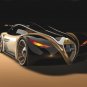 Peugeot 4002 Concept Car Poster Print on 10 mil Archival Satin Paper 16" x 12"