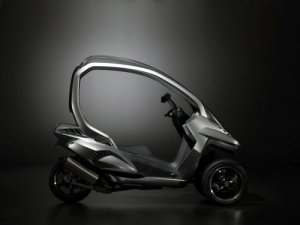 Peugeot HYmotion3 Compressor Concept Car Poster Print on 10 mil Archival Satin Paper 16" x 12"