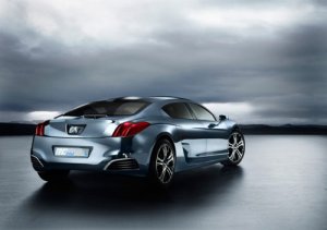 Peugeot RC HYmotion4 Concept Car Poster Print on 10 mil Archival Satin Paper 16" x 12"