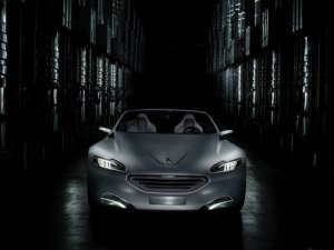 Peugeot SR1 Top Up Concept Car Poster Print on 10 mil Archival Satin Paper 16" x 12"