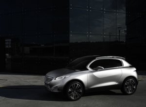 Peugeot HR1 Concept Car Poster Print on 10 mil Archival Satin Paper 16" x 12"