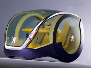Peugeot Moovie Concept Car Poster Print on 10 mil Archival Satin Paper 20" x 15"