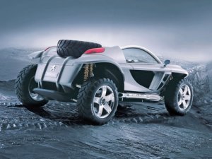 Peugeot Hoggar Concept Car Poster Print on 10 mil Archival Satin Paper 20" x 15"