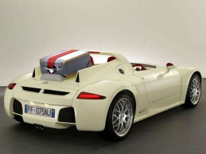 Pininfarina Enjoy Concept Car Poster Print on 10 mil Archival Satin Paper 16" x 12"