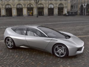Pininfarina Sintesi Concept Car Poster Print on 10 mil Archival Satin Paper 16" x 12"