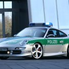 Porsche TechArt 911 Carrera S Police Car Poster Print on 10 mil Archival Satin Paper 16" x 12"