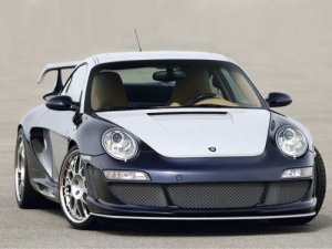 Porsche 911 Gemballa Avalanche 600 GT2 Evo Car Poster Print on 10 mil Archival Satin Paper 16" x 12"