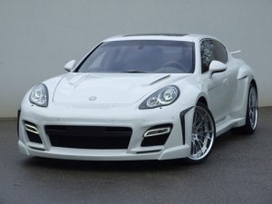 Porsche Panamera FAB Design 2010 Car Poster Print on 10 mil Archival Satin Paper 16" x 12"