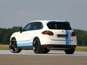 Porsche Cayenne S Hybrid Speed HYBRID 450 Car Poster Print on 10 mil Archival Satin Paper 16" x 12"