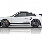 Vorsteiner Porsche 911 Turbo V-RT Car Poster Print on 10 mil Archival Satin Paper 16" x 12"
