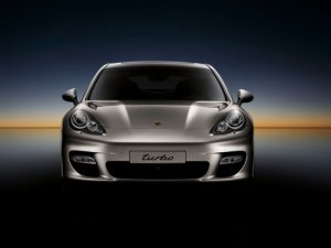 Porsche Panamera Turbo Car Poster Print on 10 mil Archival Satin Paper 16" x 12'