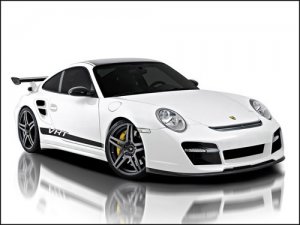 Vorsteiner Porsche 911 Turbo V-RT Car Poster Print on 10 mil Archival Satin Paper 20" x 15"