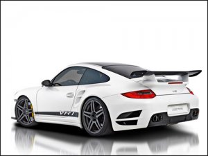 Vorsteiner Porsche 911 Turbo V-RT Car Poster Print on 10 mil Archival Satin Paper 20" x 15"