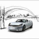 Protoscar LAMPO Sports Car Poster Print on 10 mil Archival Satin Paper 20" x 15"
