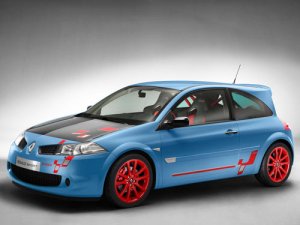 Renault Megane R26.R Car Poster Print on 10 mil Archival Satin Paper 16" x 12"