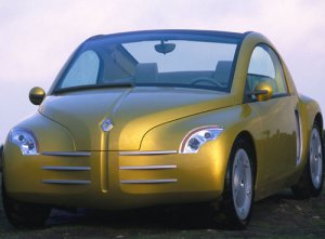 Renault Fiftie Concept Car Poster Print on 10 mil Archival Satin Paper 16" x 12"