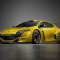Renault Megane Trophy Concept Car Poster Print on 10 mil Archival Satin Paper 16" x 12"