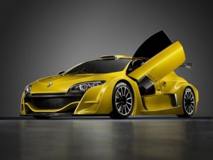 Renault Megane Trophy Concept Car Poster Print on 10 mil Archival Satin Paper 16" x 12"