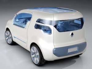 Renault Kangoo ZE Concept Car Poster Print on 10 mil Archival Satin Paper 16" x 12"