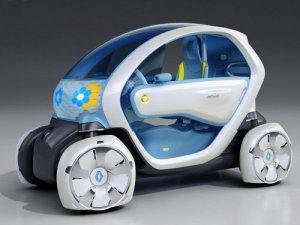 Renault Twizy ZE Concept Car Poster Print on 10 mil Archival Satin Paper 16" x 12"