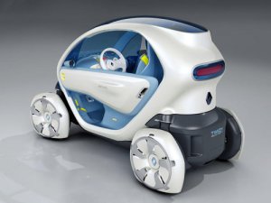 Renault Twizy ZE Concept Car Poster Print on 10 mil Archival Satin Paper 16" x 12"