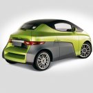 Reva NGX Concept Car Poster Print on 10 mil Archival Satin Paper 20" x 15"