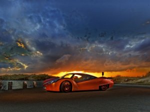 Rinspeed iChange Concept Car Poster Print on 10 mil Archival Satin Paper 16" x 12"