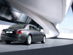 Rolls Royce Ghost Car Poster Print on 10 mil Archival Satin Paper 16" x 12"