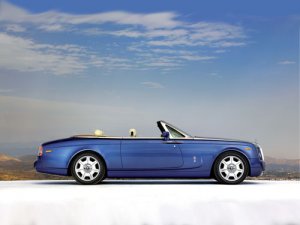 Rolls-Royce Phantom Drophead Coupe Car Poster Print on 10 mil Archival Satin Paper 20" x 15"