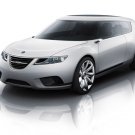 Saab 9-X BioHybrid Concept Car Poster Print on 10 mil Archival Satin Paper 16" x 12"